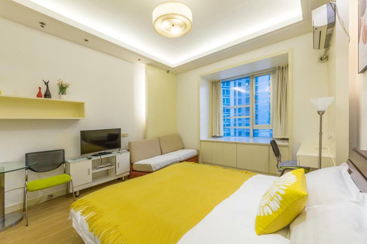 Shanghai Jiarong Hotel Apartment Zewnętrze zdjęcie