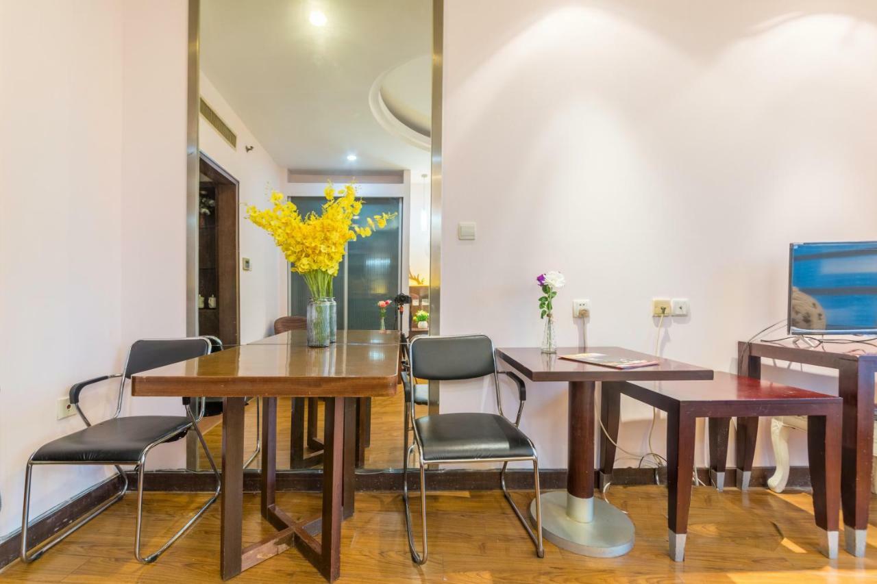 Shanghai Jiarong Hotel Apartment Zewnętrze zdjęcie