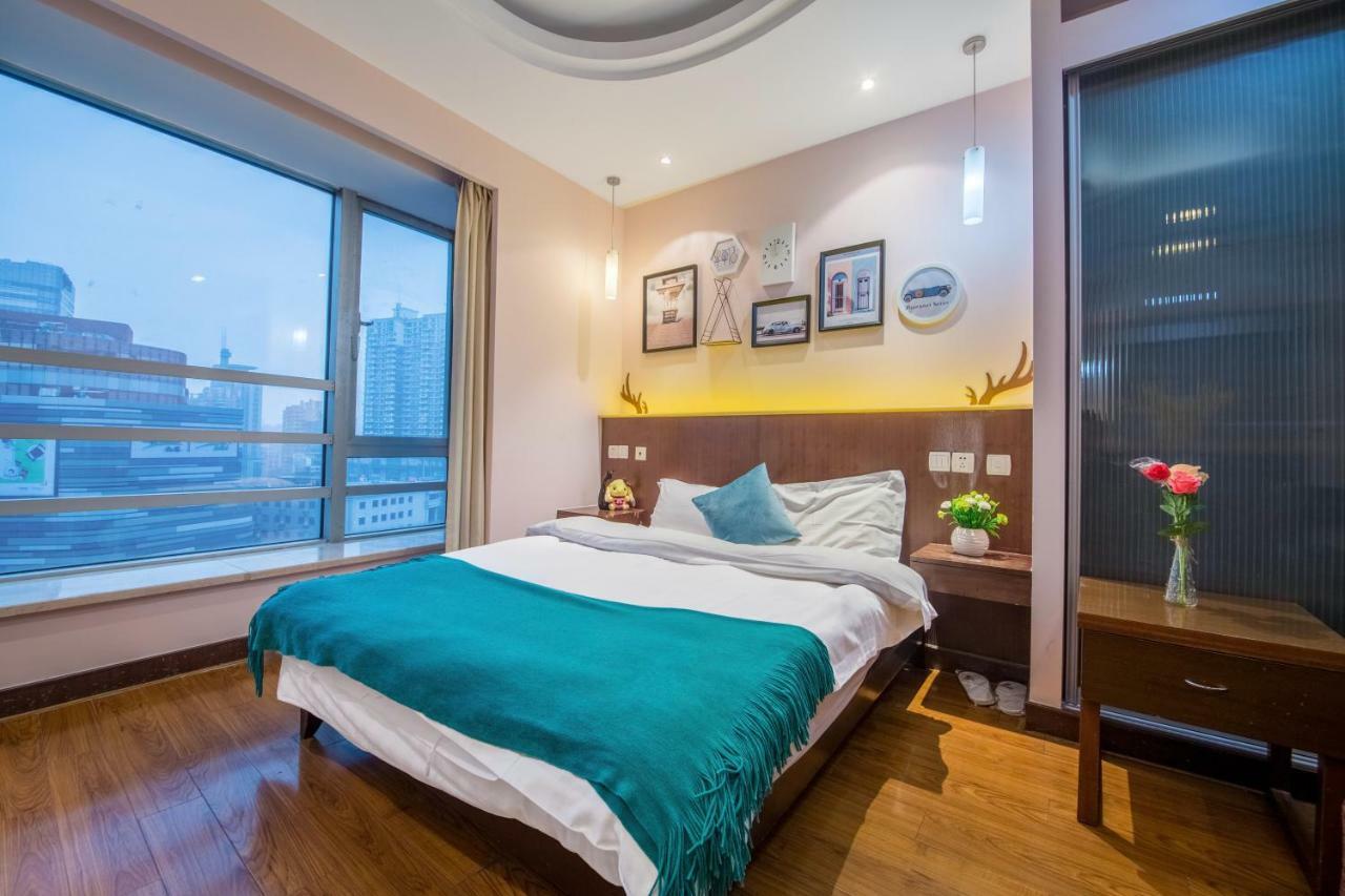 Shanghai Jiarong Hotel Apartment Zewnętrze zdjęcie