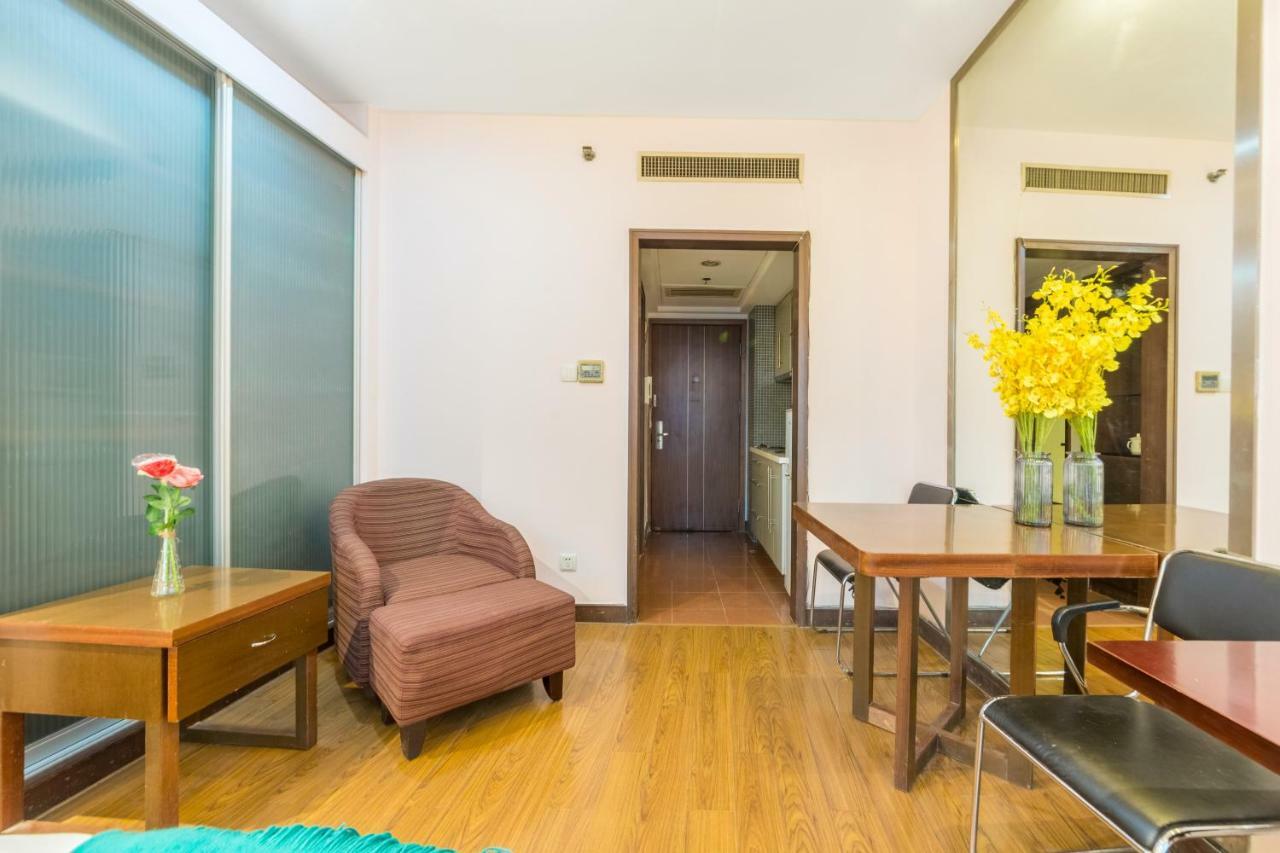 Shanghai Jiarong Hotel Apartment Zewnętrze zdjęcie