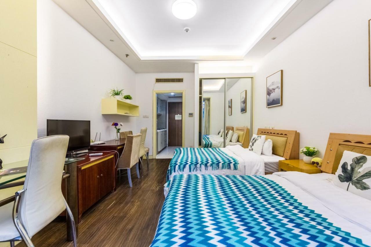 Shanghai Jiarong Hotel Apartment Zewnętrze zdjęcie