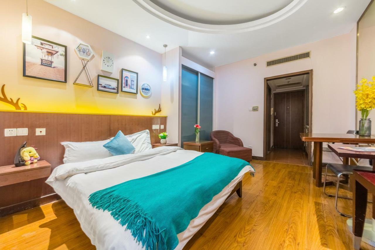 Shanghai Jiarong Hotel Apartment Zewnętrze zdjęcie