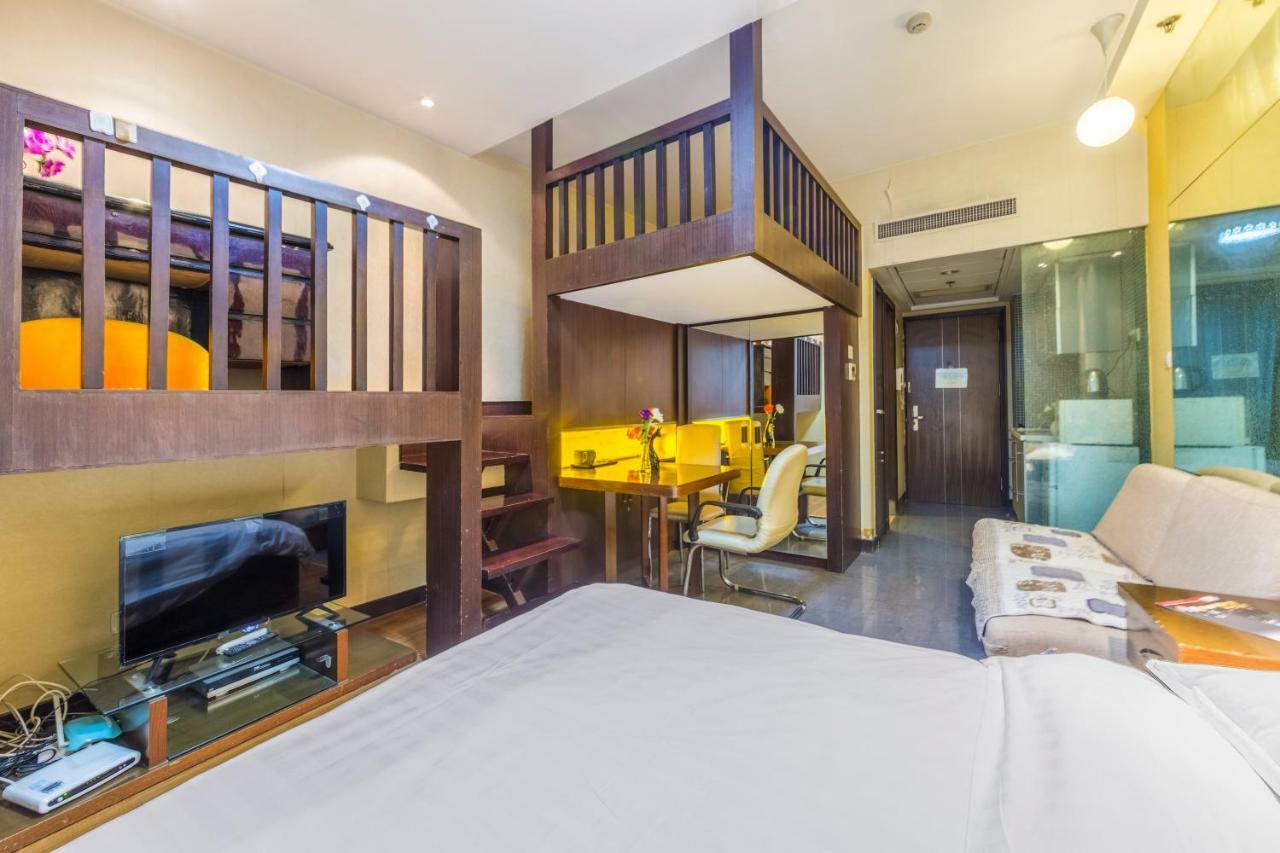 Shanghai Jiarong Hotel Apartment Zewnętrze zdjęcie