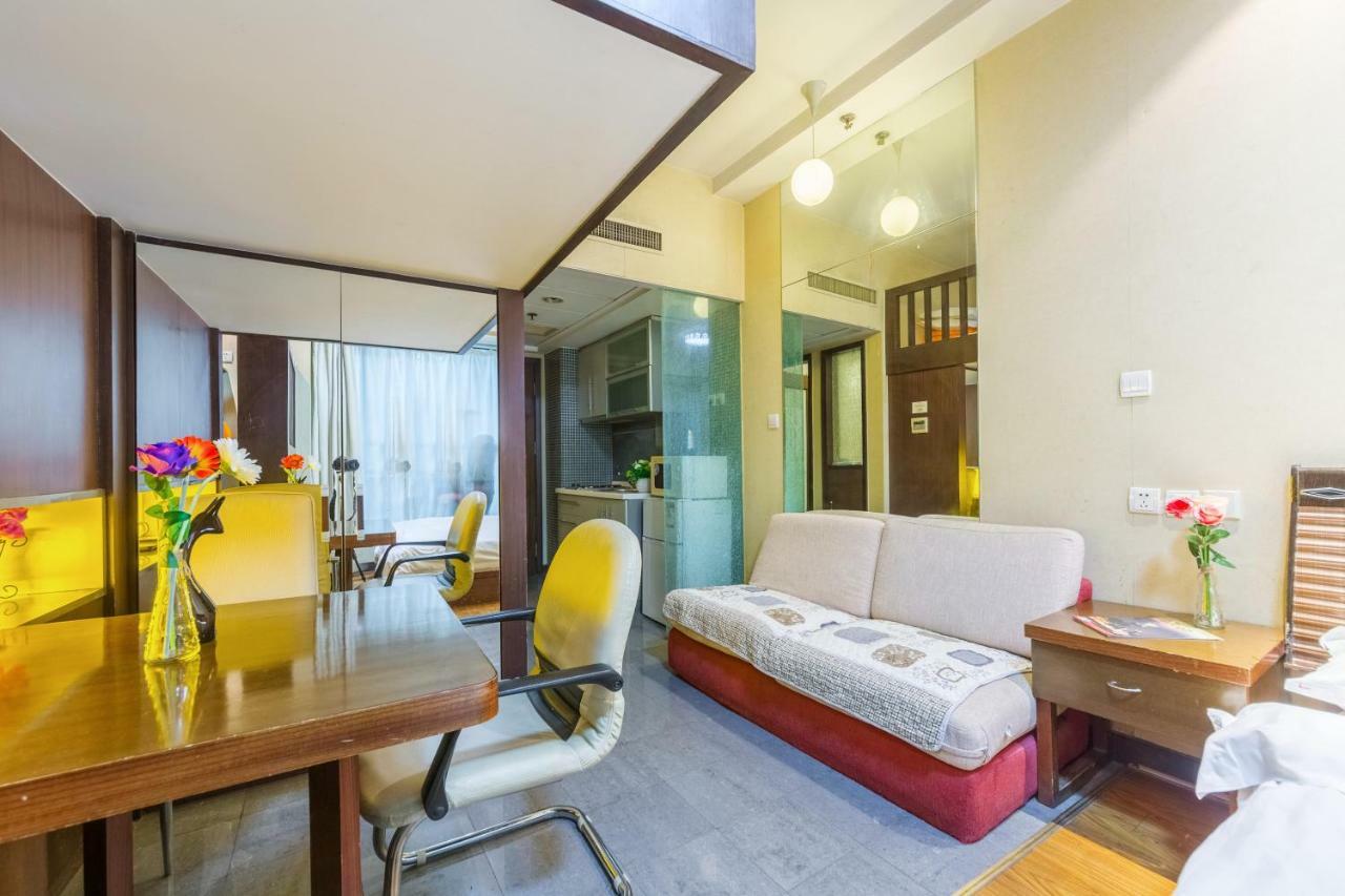 Shanghai Jiarong Hotel Apartment Zewnętrze zdjęcie
