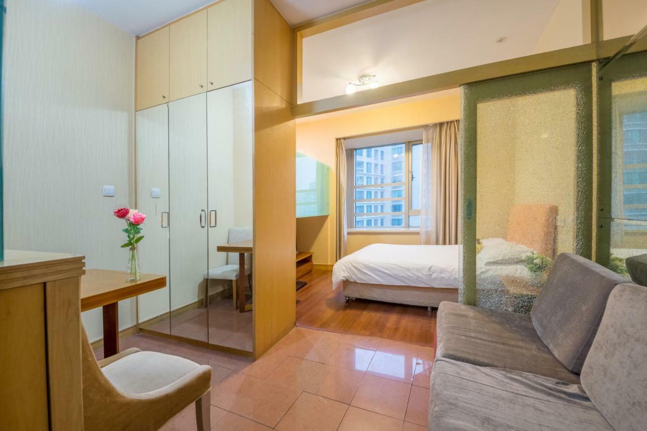 Shanghai Jiarong Hotel Apartment Zewnętrze zdjęcie