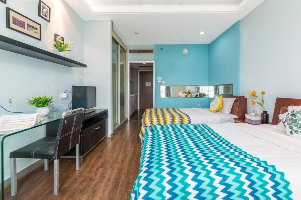 Shanghai Jiarong Hotel Apartment Zewnętrze zdjęcie