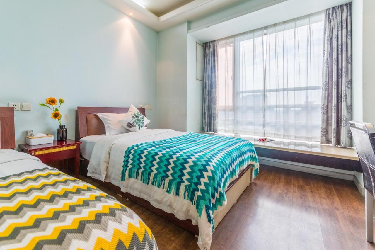 Shanghai Jiarong Hotel Apartment Zewnętrze zdjęcie